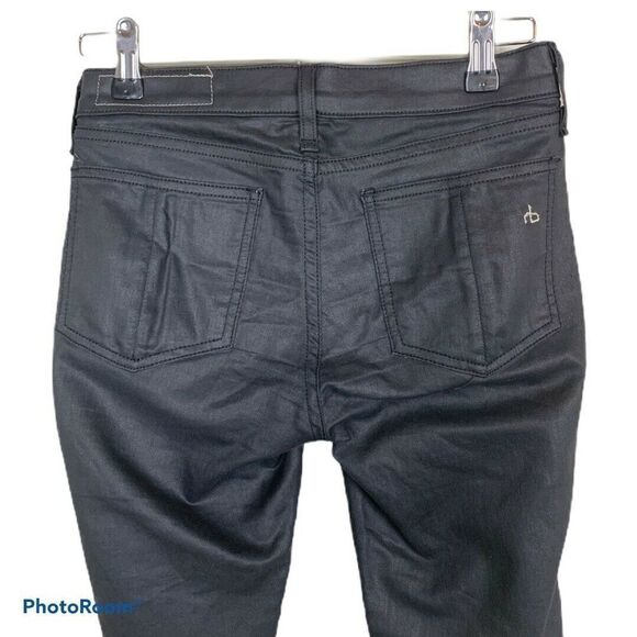 Rag and Bone Jean Legging Black Jeans Stretch - Picture 4 of 9